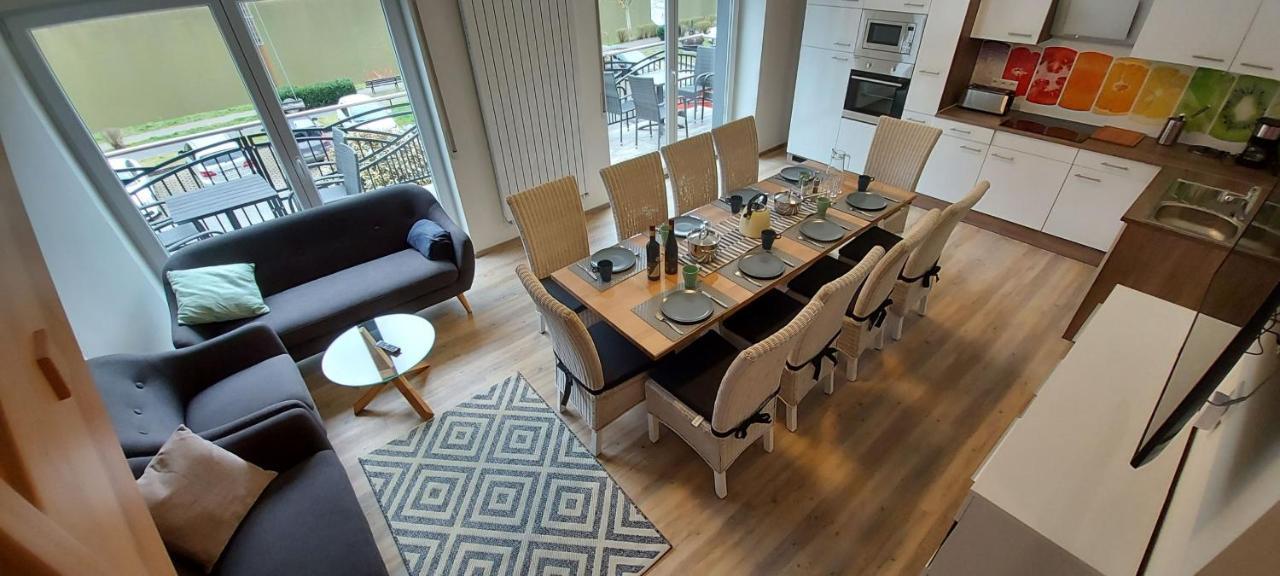 Ferienwohnung Am Fluss 클로텐 외부 사진